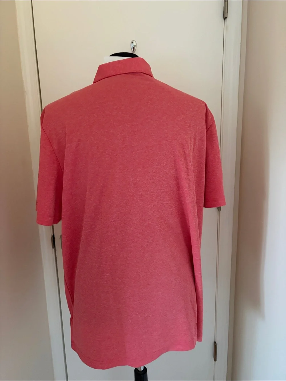 adidas Men's Coral Polo Golf Shirt
